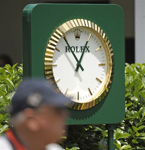 rolex golf course clock cost|rolex outdoor clocks for sale.